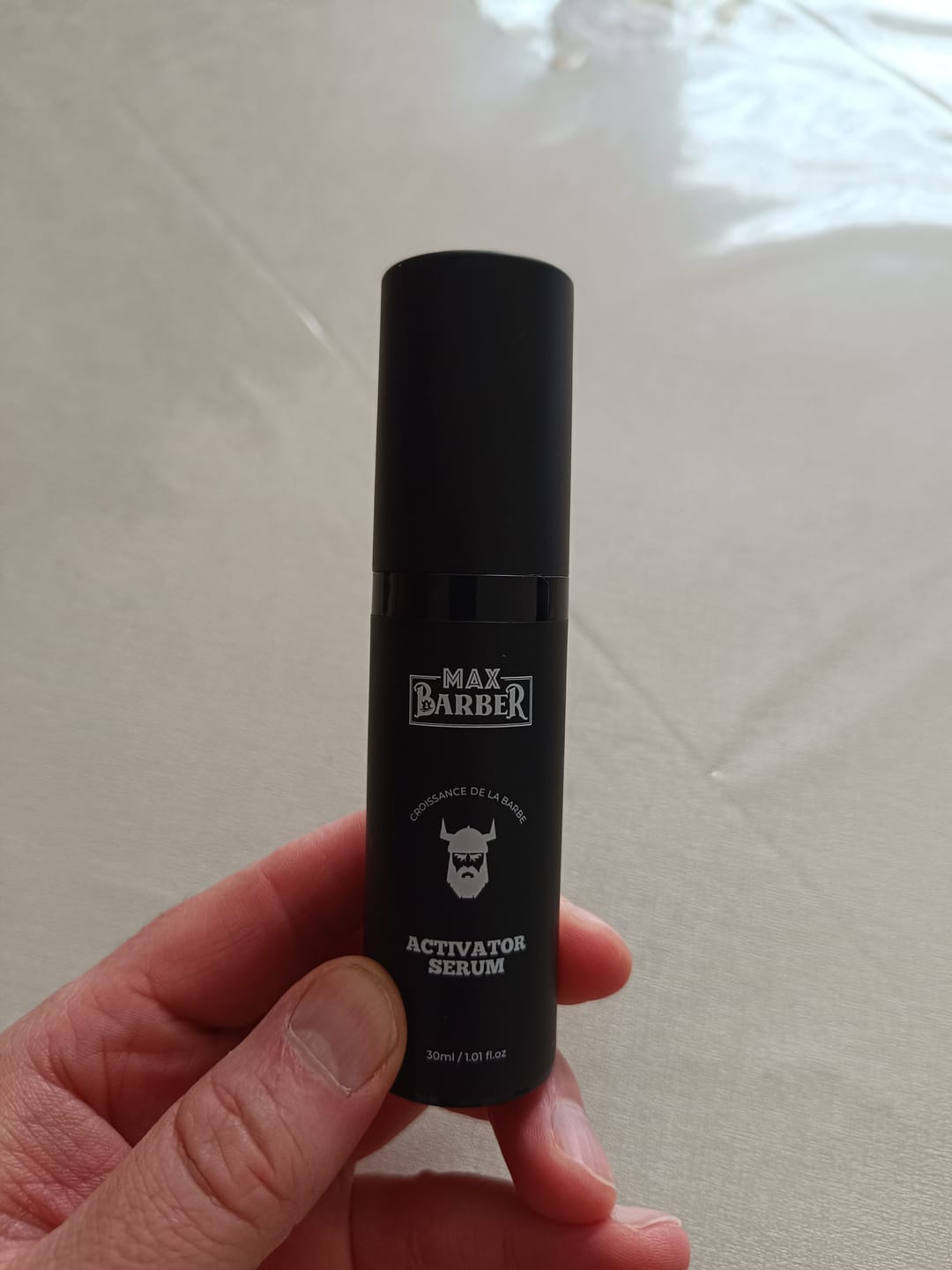 Customer photo review of Activator Serum | Booster Croissance de barbe