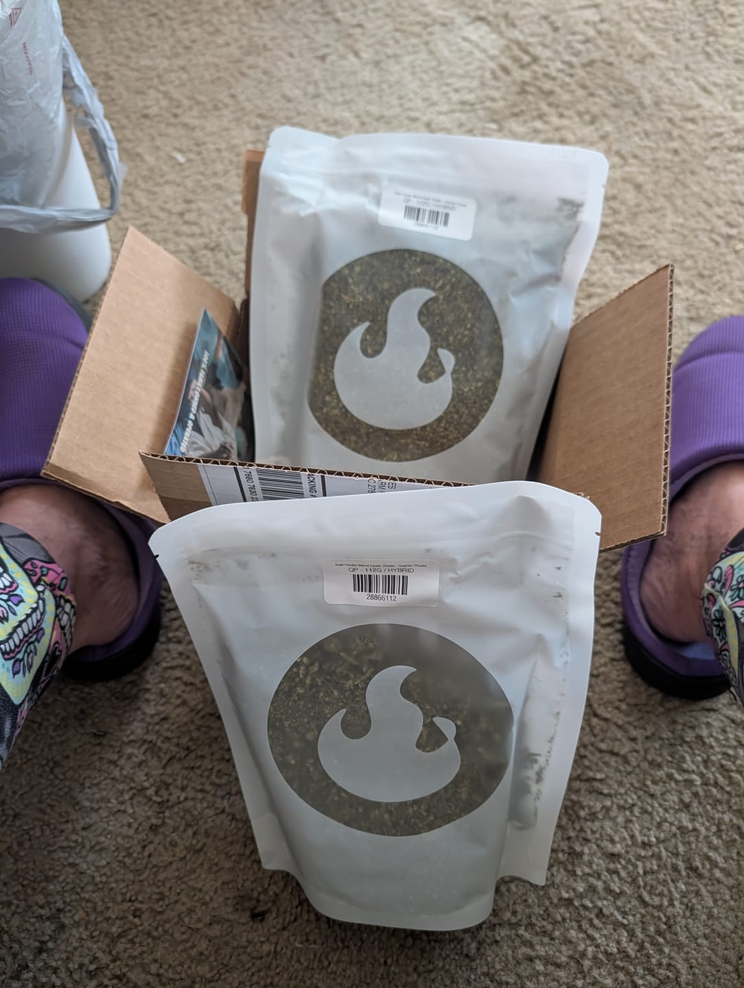 Customer photo review of Bulk House Blend Exotic Shake - Quarter Pound