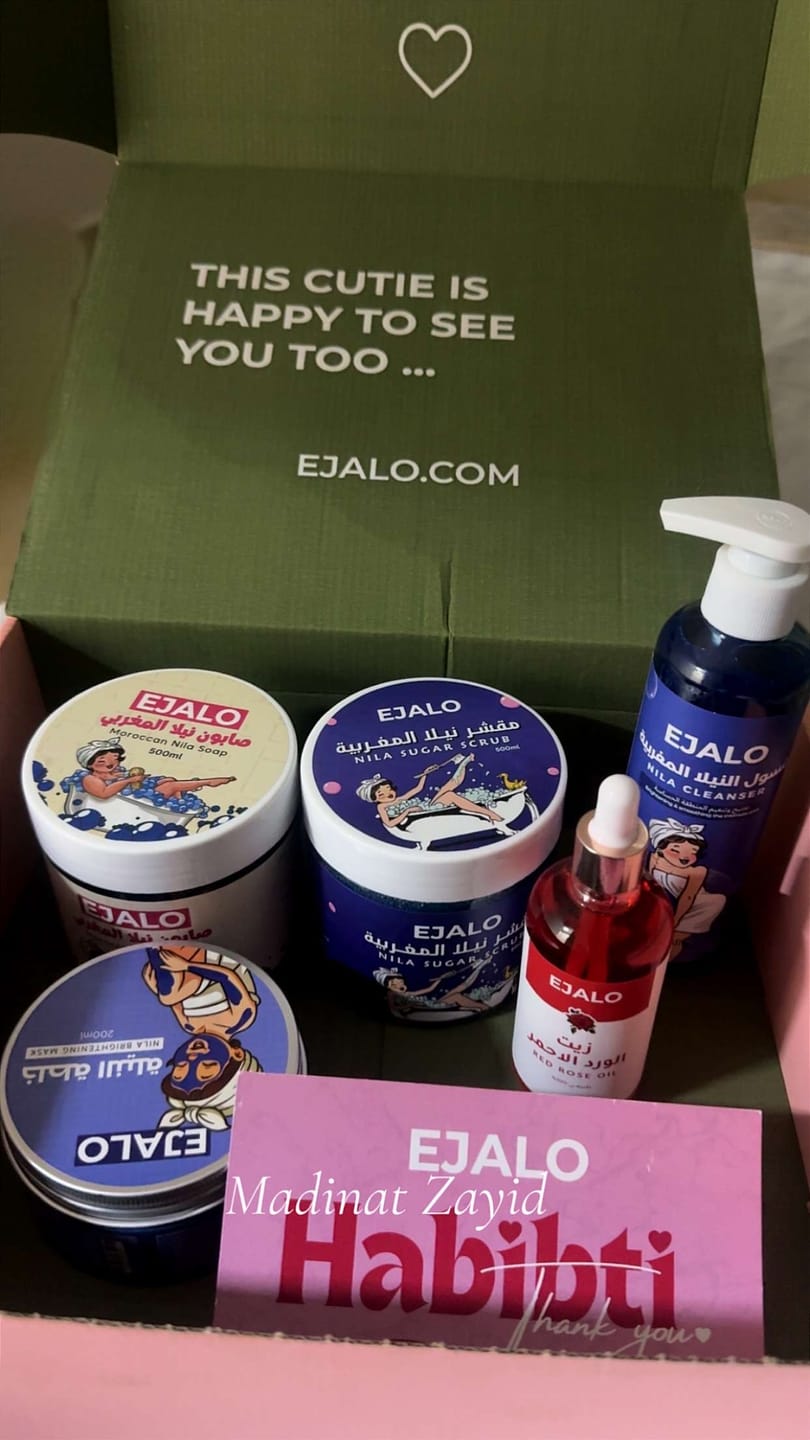 Customer photo review of Moroccan Nila Box - 6 Products