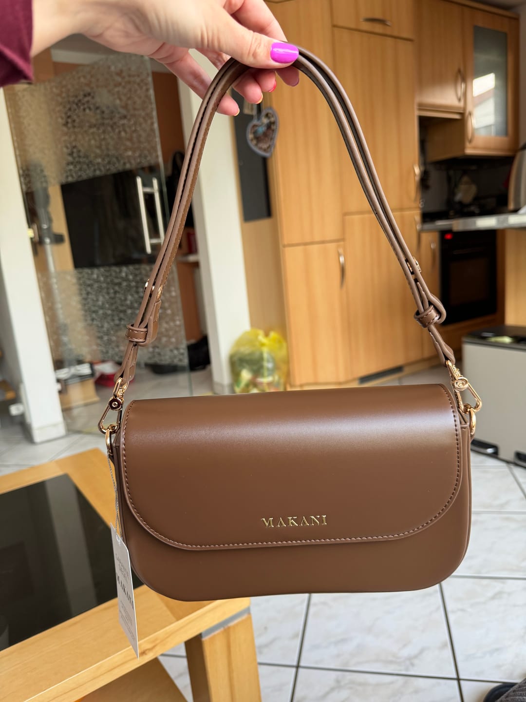 Customer photo review of CHLOIE - DARK BROWN