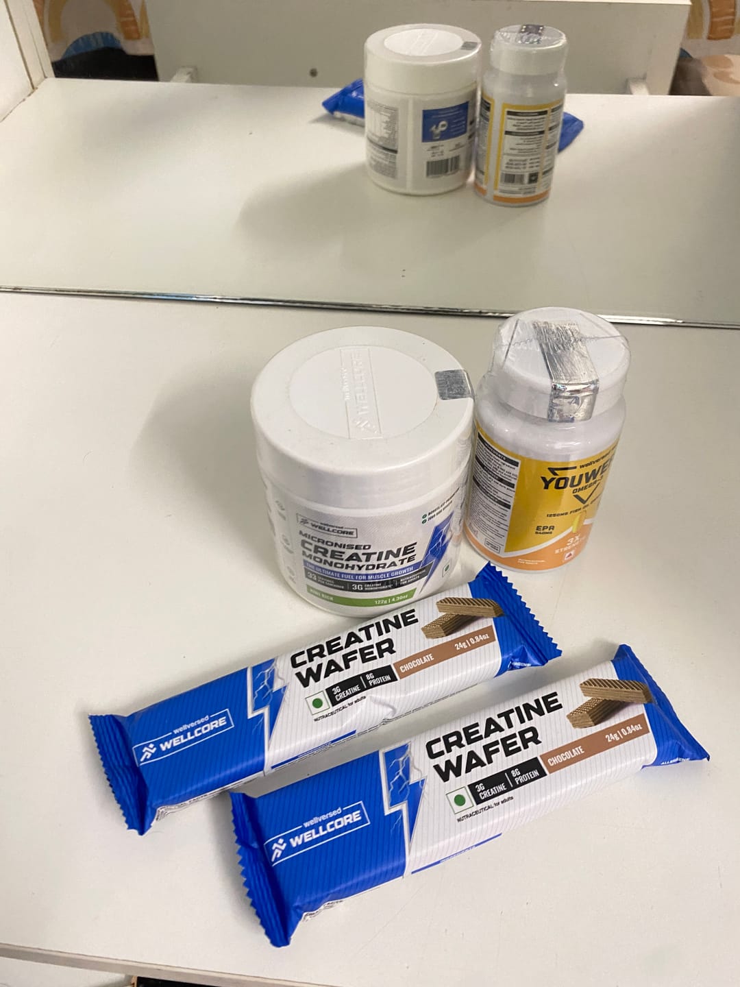 Customer photo review of Wellcore - Pure Micronised Creatine Monohydrate | Kiwi Kick (122g, 33 servings)