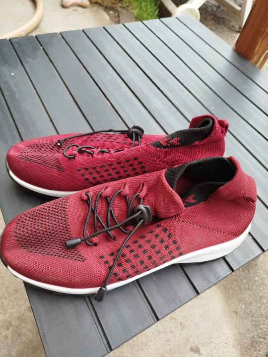 Customer photo review of Baskets Légères et Respirantes pour Femme - Confort et Style