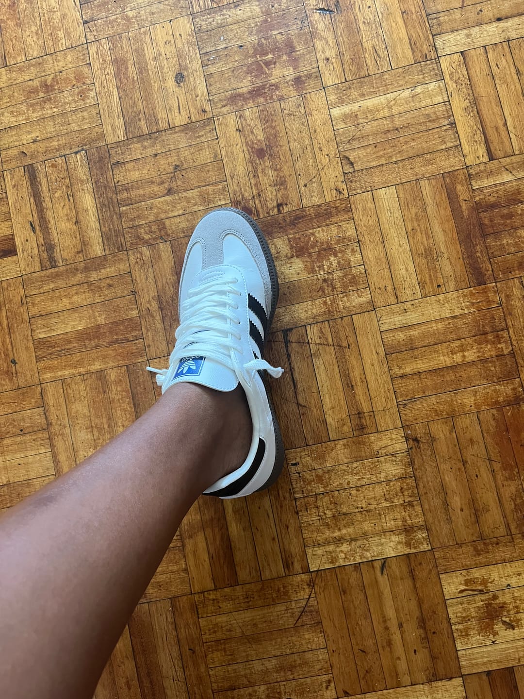 Customer photo review of Adidas Samba OG White