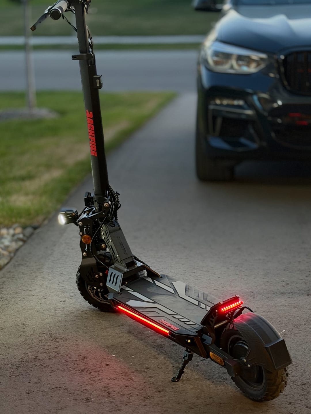 Customer photo review of Backfire M8 Electric Scooter with GPS and Samsung Battery