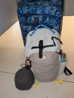 Customer photo review of Faro Light Backpack 0.4