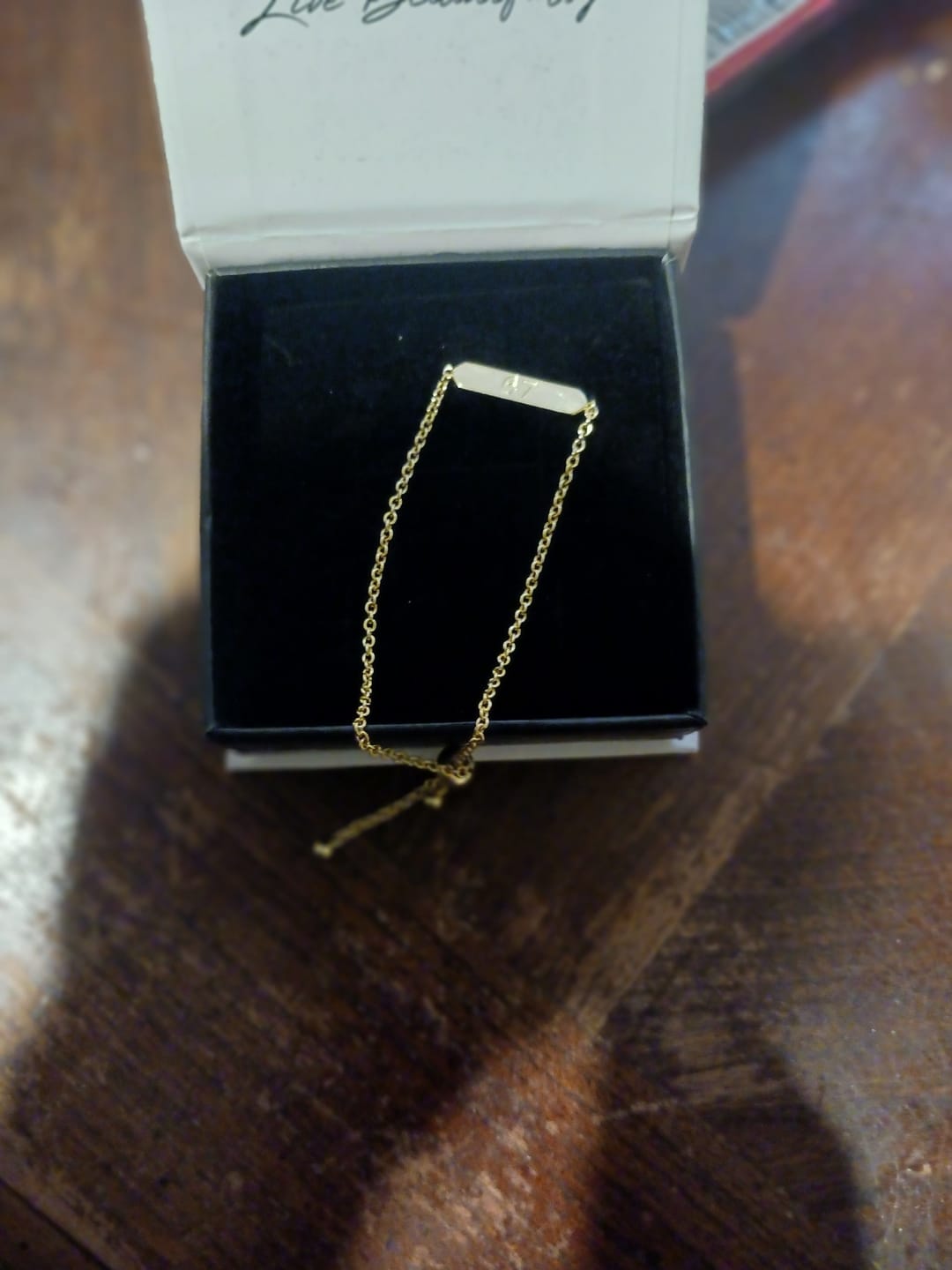 Customer photo review of 18k White Gold Plated 67 Bracelet for Women