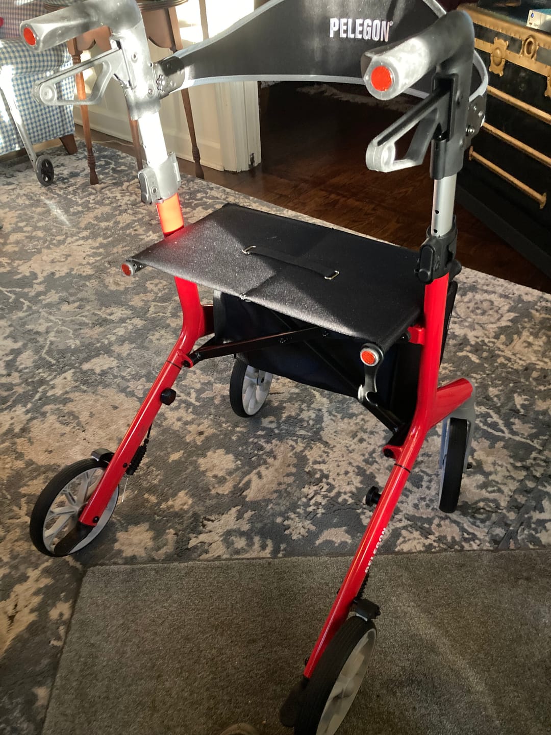 Customer photo review of Pelegon Rollator Walker with Seat