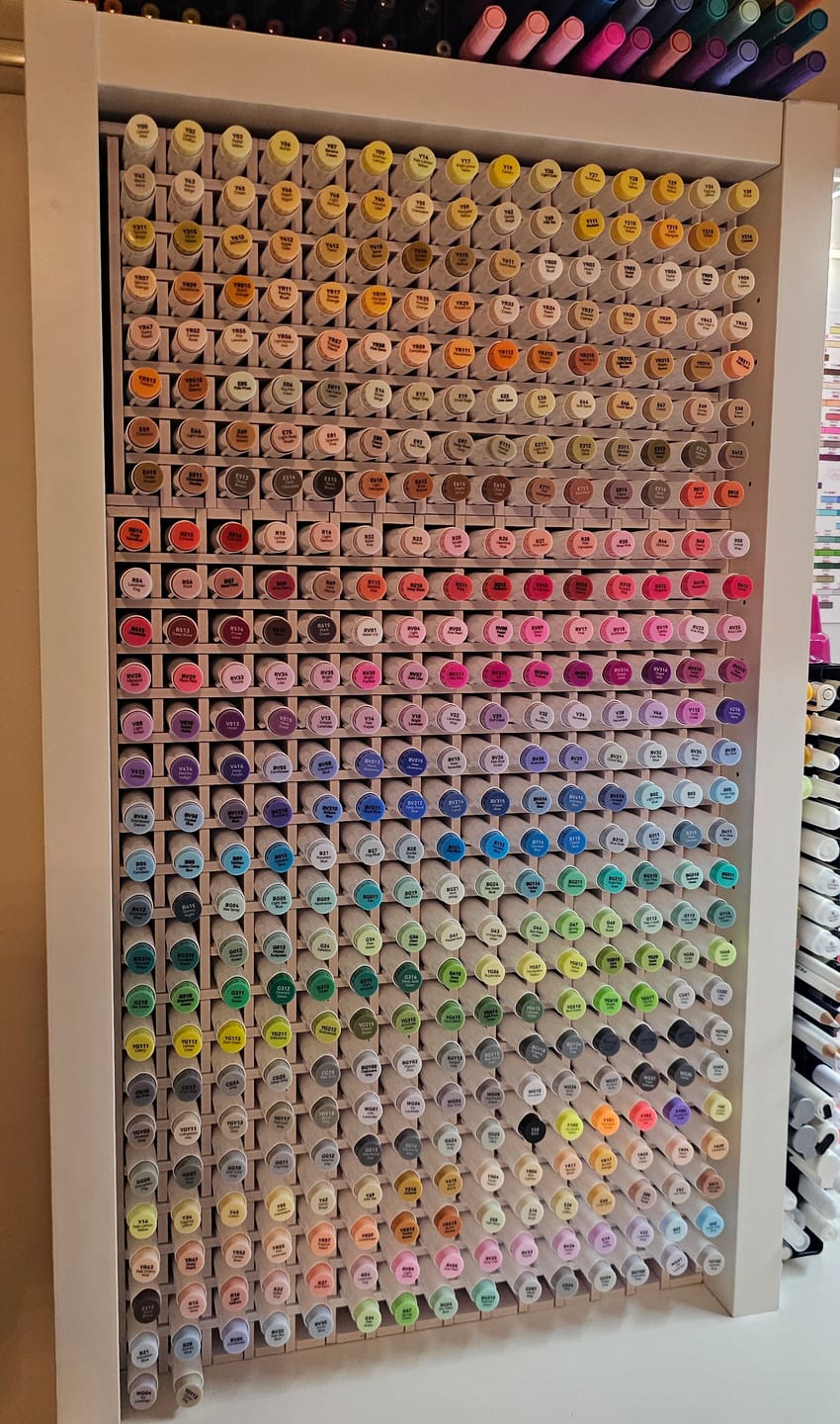 Customer photo review of Ohuhu Oahu FY010 / FY00 Individual Marker, Fine & Chisel