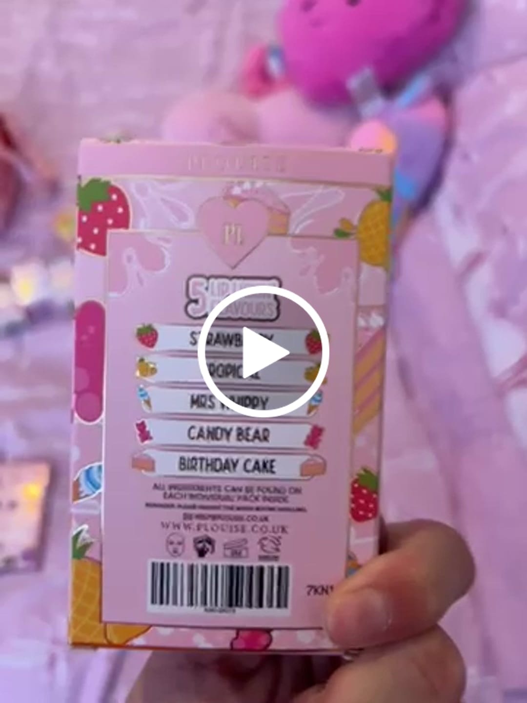 Klantvideorecensie van P.Louise Squirt Me Lip Oil Navulzakjesverpakkingen 5 ml