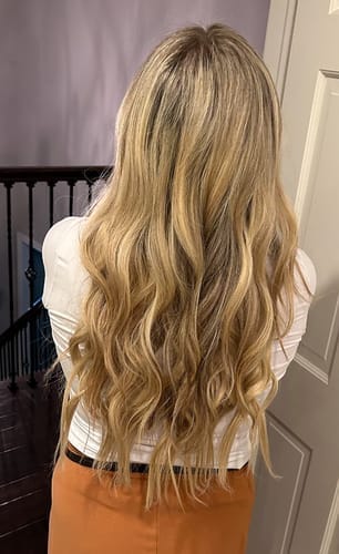 Customer photo review of Glow Halo - תוספת שיער למראה מלא וטבעי