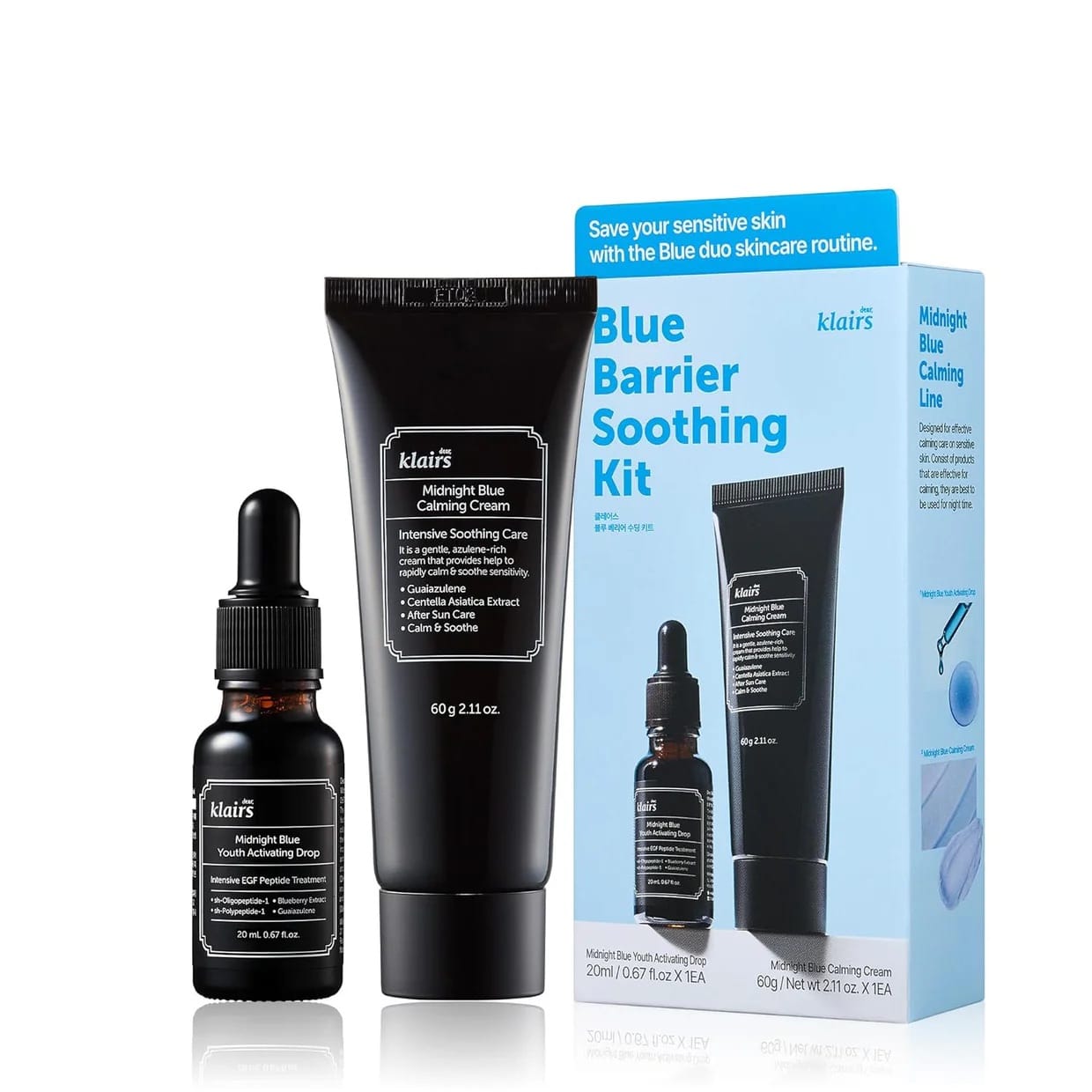 Customer photo review of Midnight Blue Barrier Kit (2.78 Fl Oz (Pack of 1))