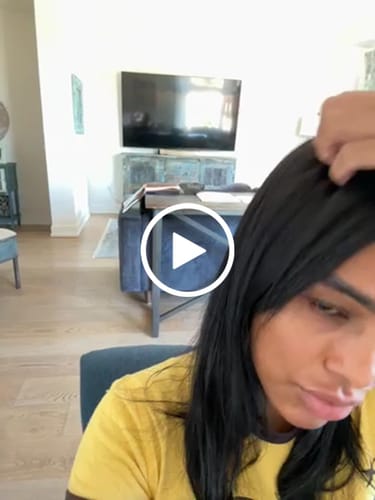 Customer video review of Silk Express™ Ultra-Fast Hair Straightening Protein 200ml (6.7 fl. oz)