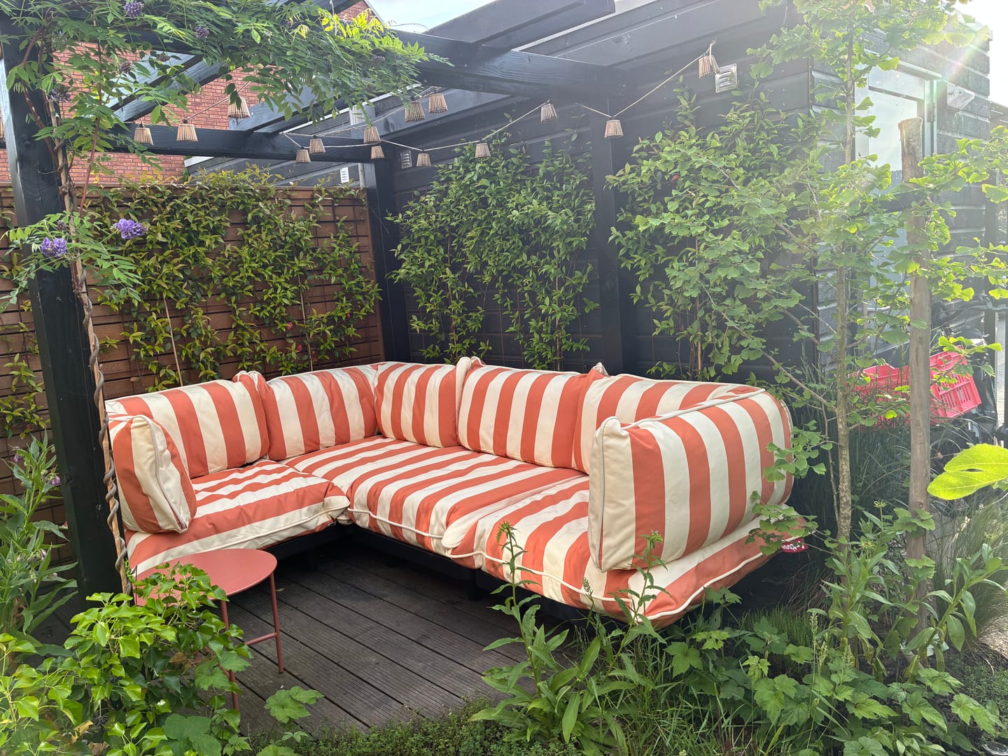 Customer photo review of Fatboy Paletti Lounge Hoekelement