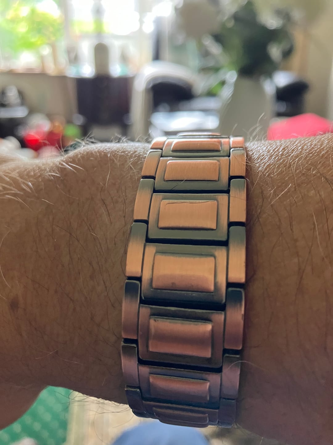 Customer photo review of Men And Ladies Copper Bracelet Package 2