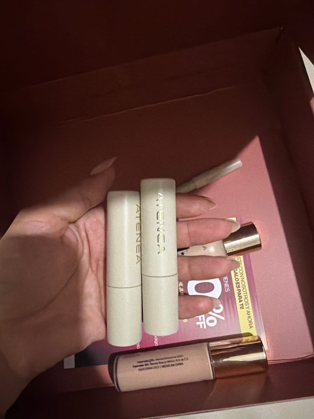 Customer photo review of LABIAL VELVET LÍQUIDO