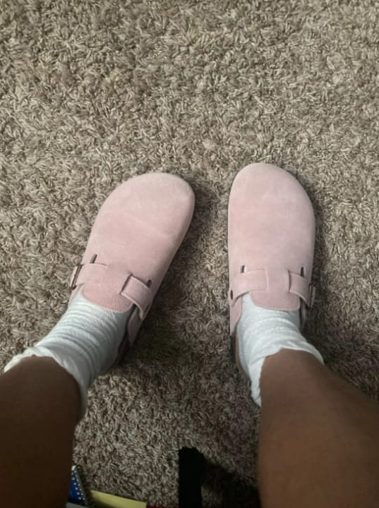 Customer photo review of Pantoufles de Sabots Boston Confortables