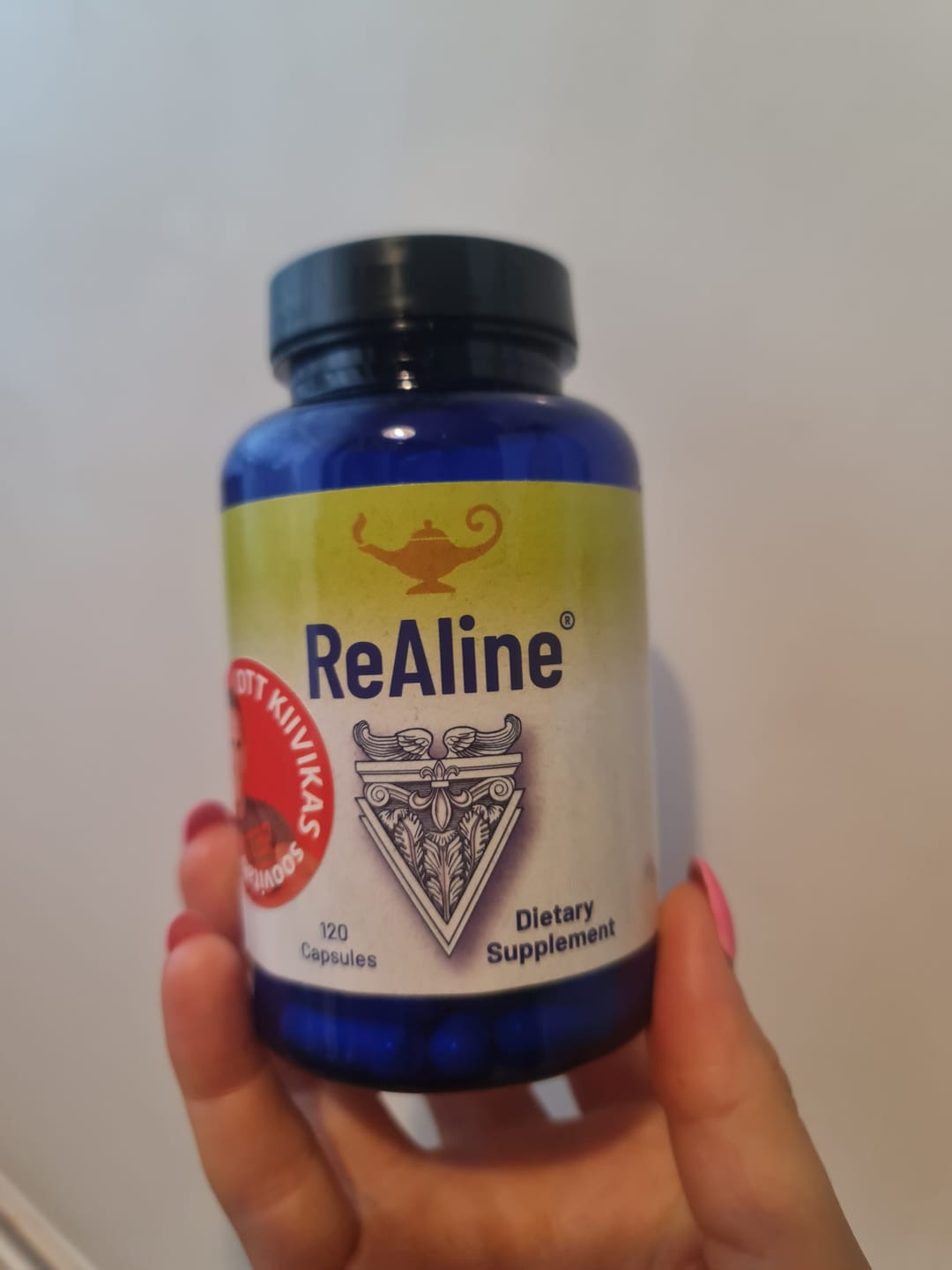 Customer photo review of ReAline® B-vitamiini kompleks, 120 kapslit