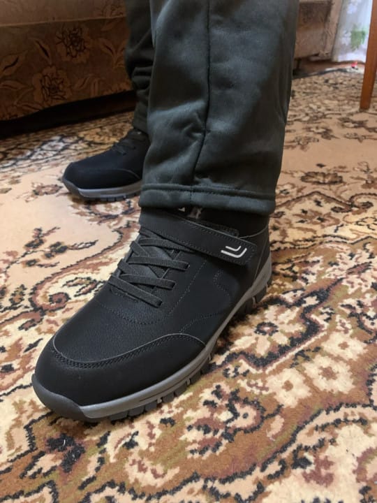 Customer photo review of Bottes d'Hiver Chaudes & Imperméables