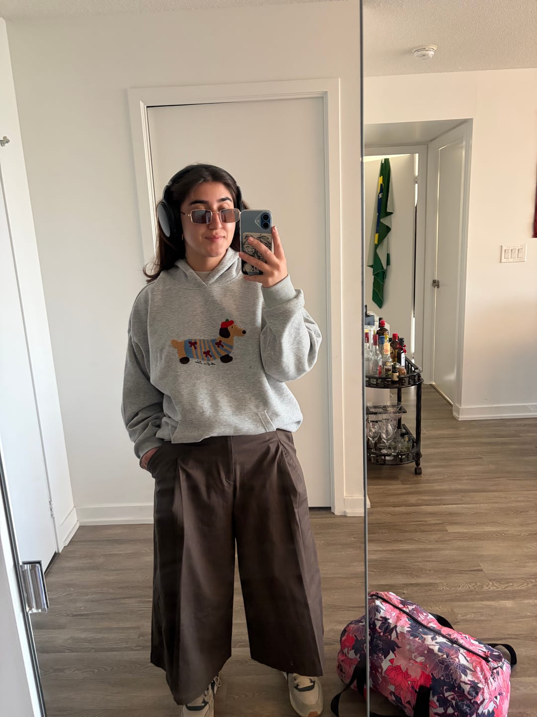 Customer photo review of Aelfric Eden Cartoon Dachshund Hoodie