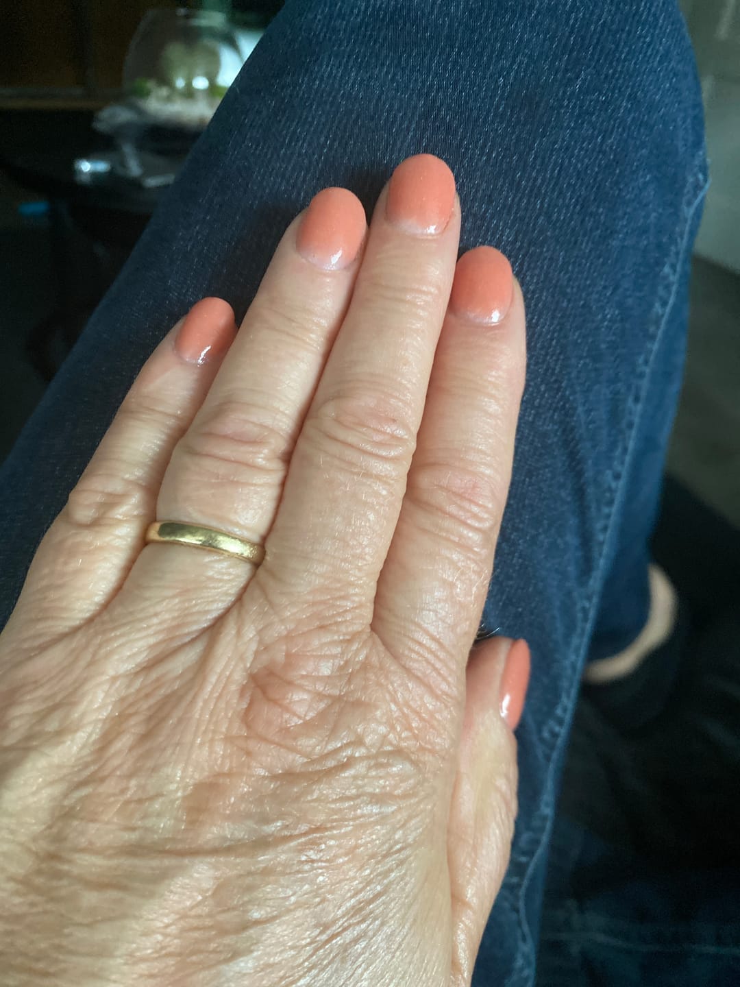 Customer photo review of Shiney Latte Dipping Powder