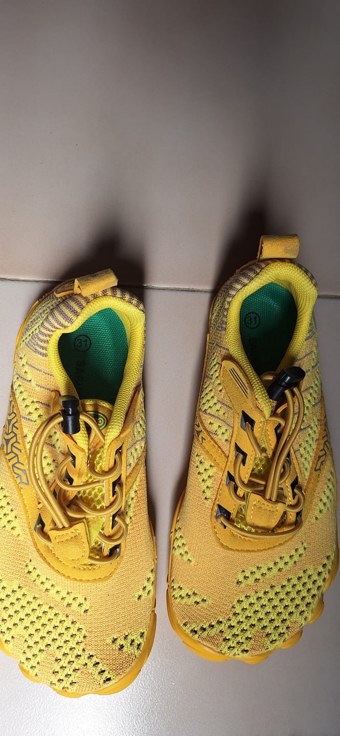 Customer photo review of Niños Free Ⅰ - Zapatos Barefoot