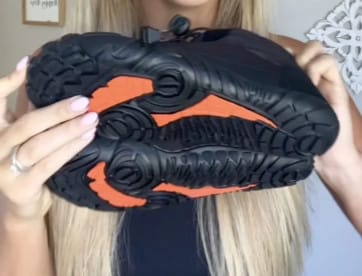 Customer photo review of Chaussures de Randonnée Chaudes Pieds Nus