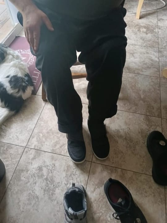 Customer photo review of Chaussures Orthopédiques Larges & Confortables