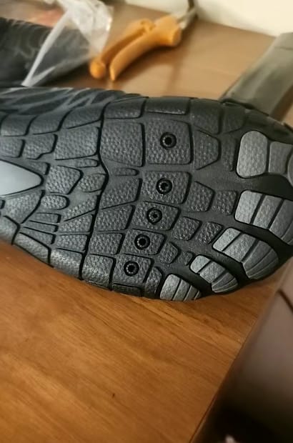 Customer photo review of Chaussures Pieds Nus Légères à Séchage Rapide