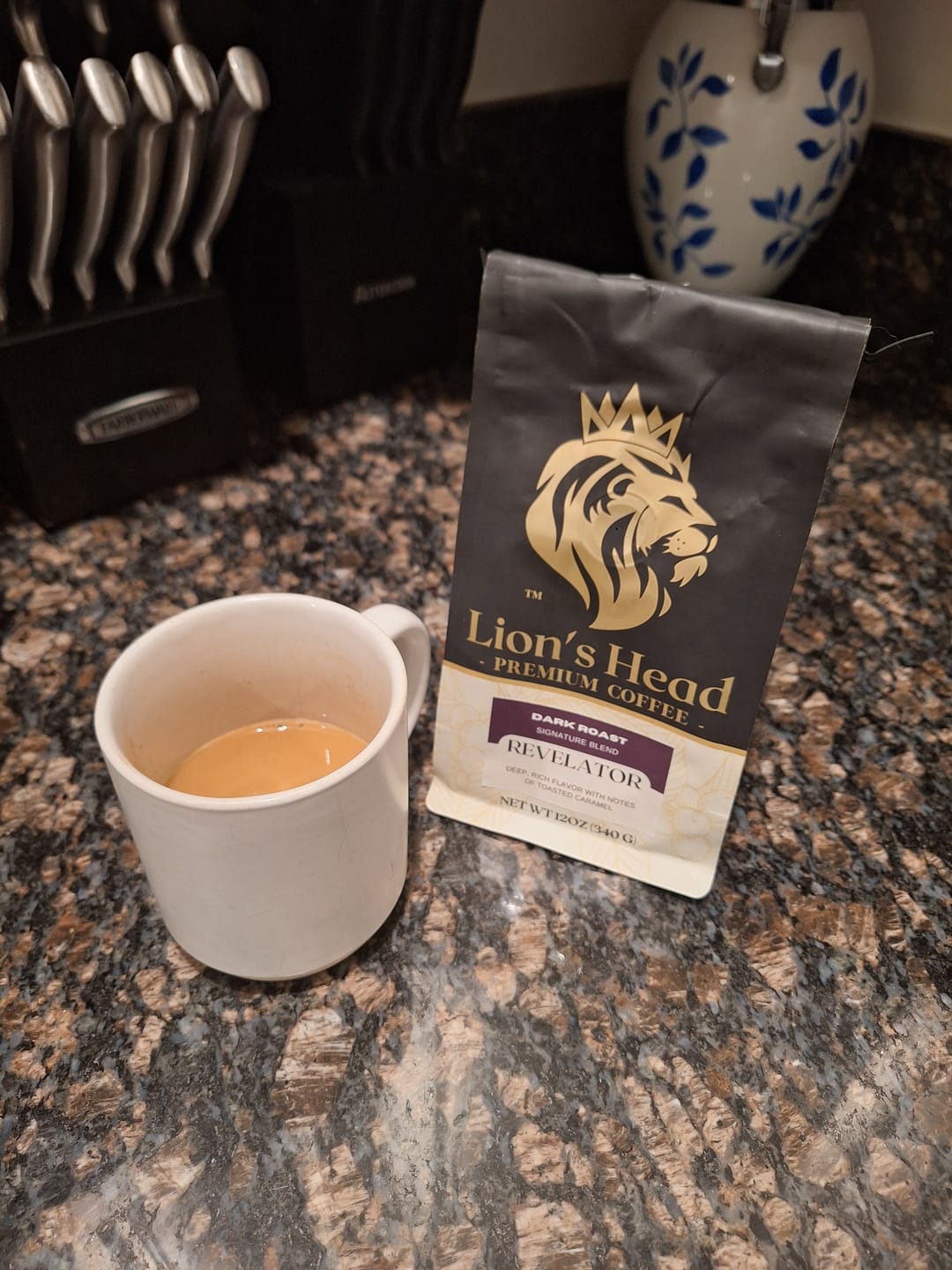 Customer photo review of Revelator - Rich & Smoky-Sweet - Dark Roast