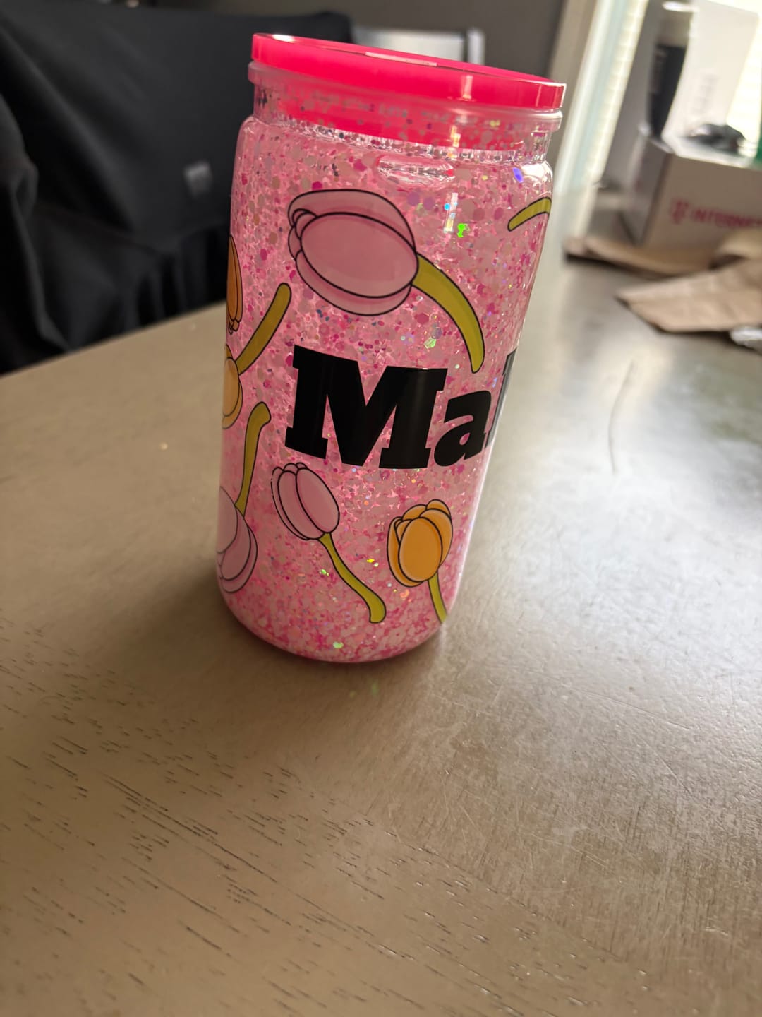 Customer photo review of Custom UV DTF Wrap or Decal