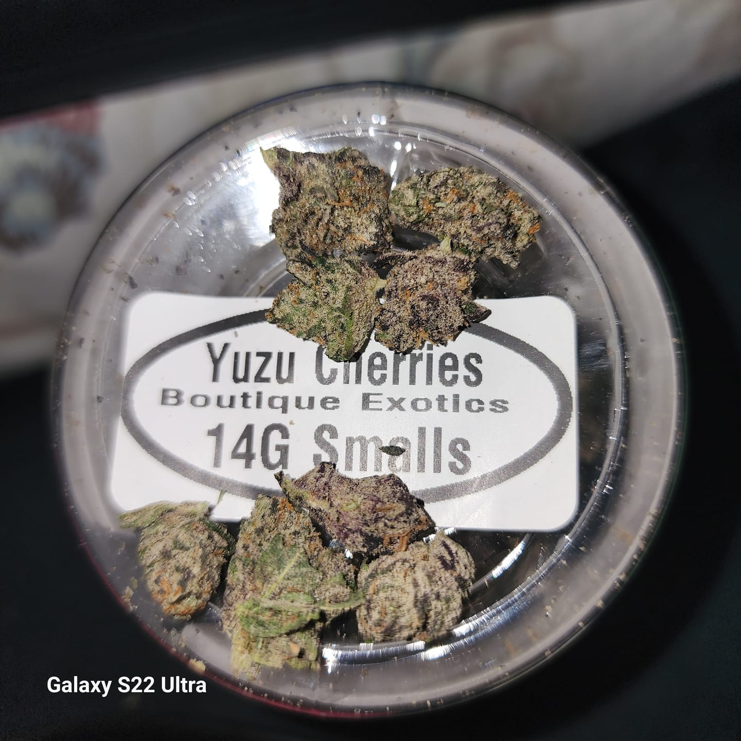 Customer photo review of Boutique Exotics - Yuzu Cherries - Minis - 14 Grams - Hybrid