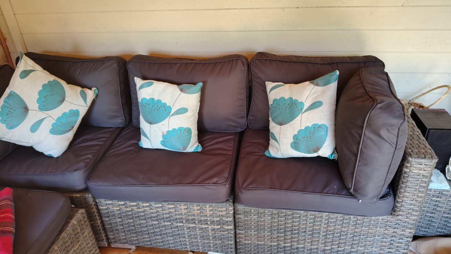 Customer photo review of Plain Textured Waterproof Polyester Fabric