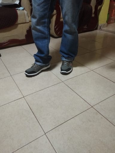 Customer photo review of Chaussures de Randonnée de Luxe avec une Touche Sportive