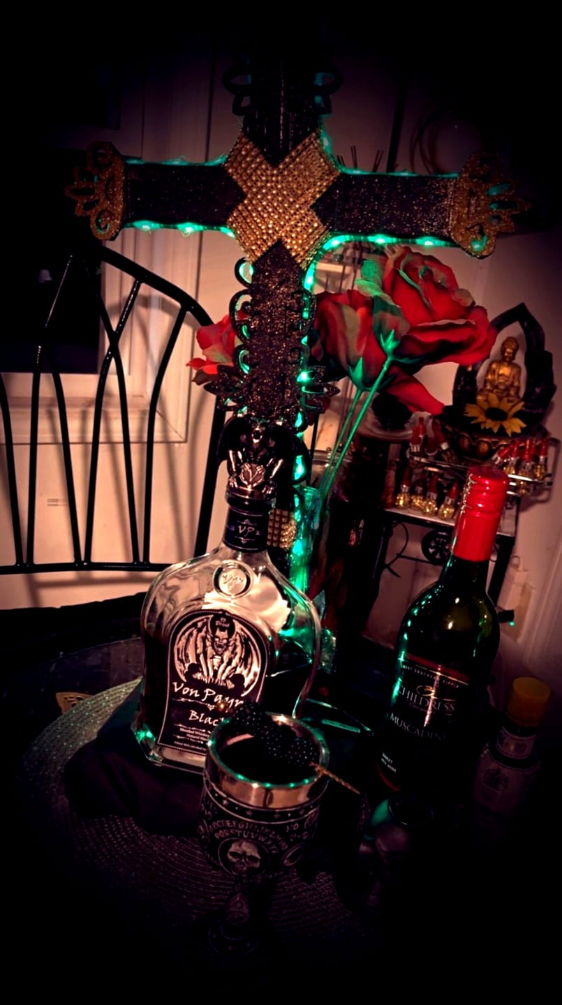 Customer photo review of Von Payne Black Blended Whiskey