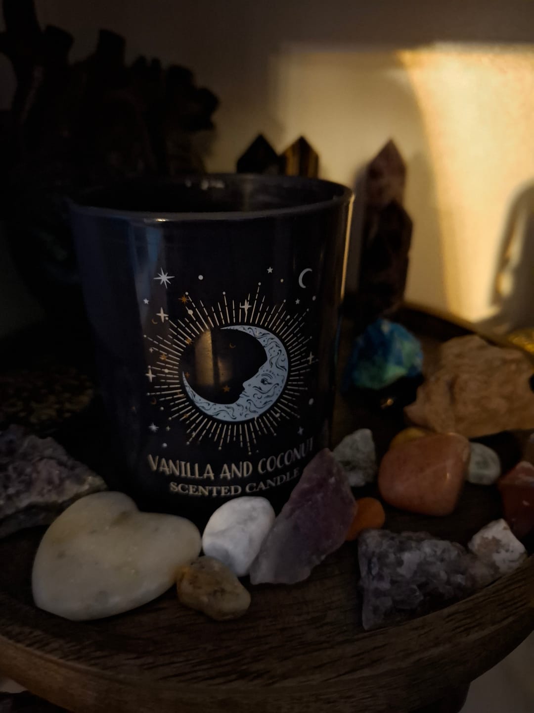 Customer photo review of Blue Moon Duftkerze – Vanille & Kokos im Glas