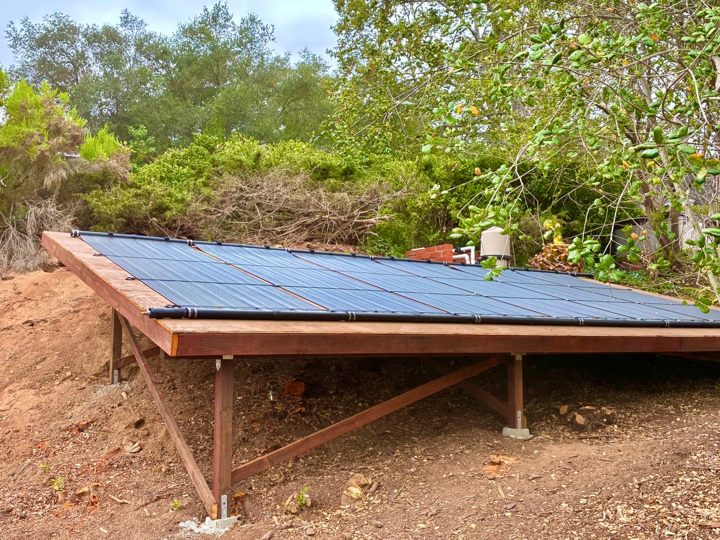 Customer photo review of SwimEasy High-Performance DIY Solar Pool Heater Kit - 15-20 Year Life Expectancy - Ultimate Combination of Performance & Durability