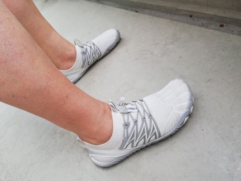 Customer photo review of Chaussures pieds nus confortables et flexibles