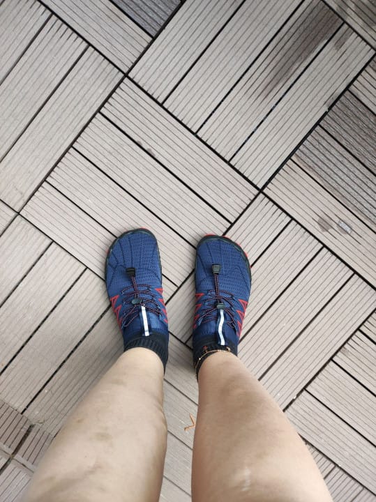 Customer photo review of Chaussures pieds nus confortables et flexibles
