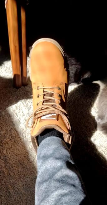 Customer photo review of Bottes de Sécurité Imperméables & Confortables