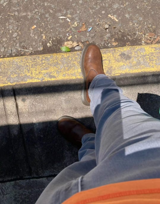 Customer photo review of Bottes de Sécurité Imperméables à Embout en Acier