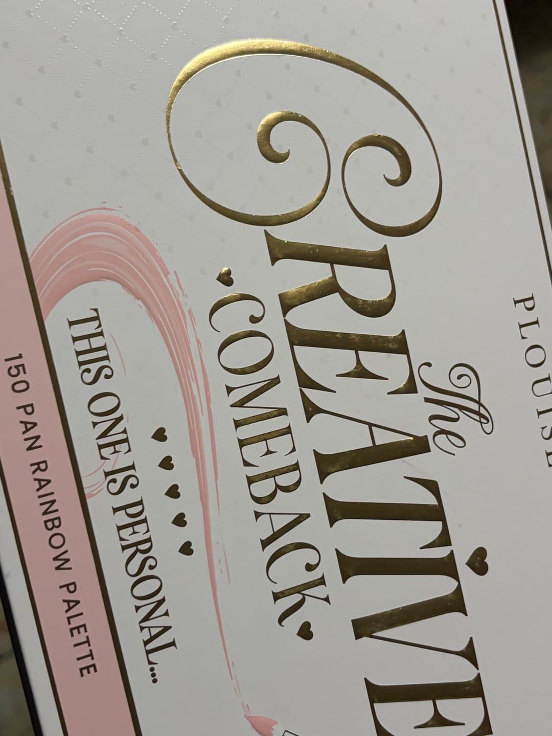 Customer photo review of Creative Comeback XXXL Eyeshadow Palette