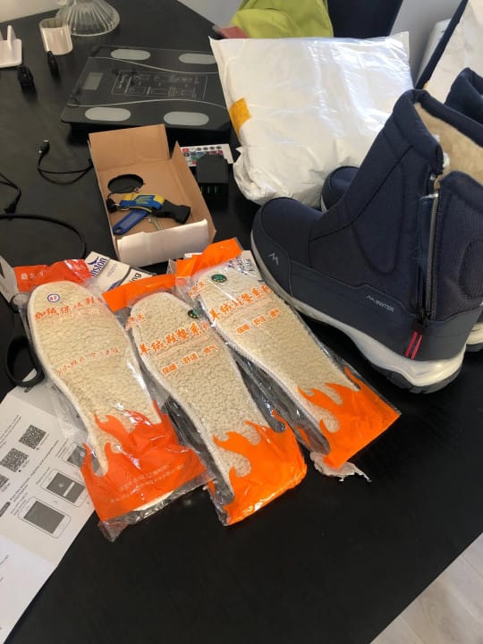 Customer photo review of Bottes d’Hiver Imperméables & Chaudes