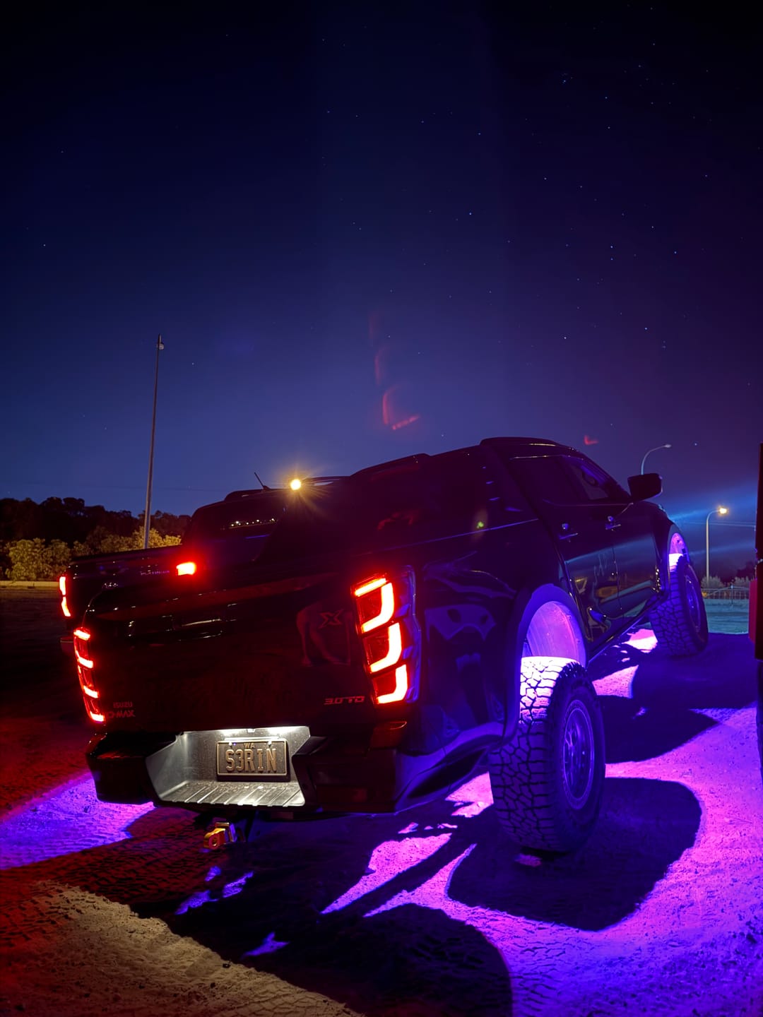 Customer photo review of CX6™ RGBW Rock Lights - 4 Pack