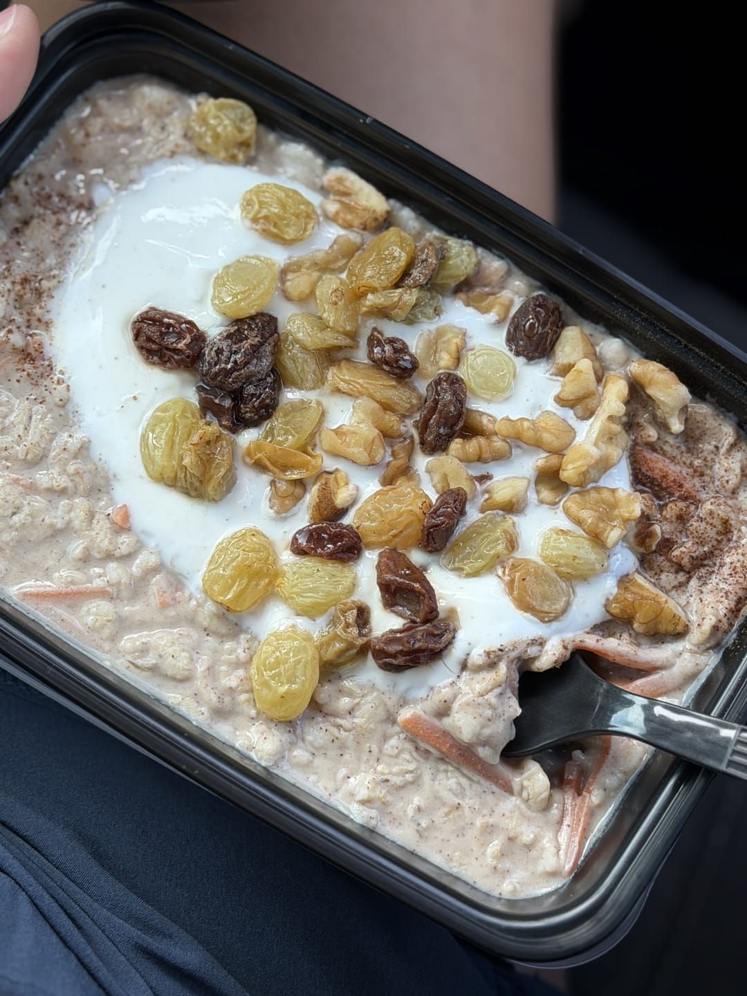 Customer photo review of Carrot Cake Oatmeal