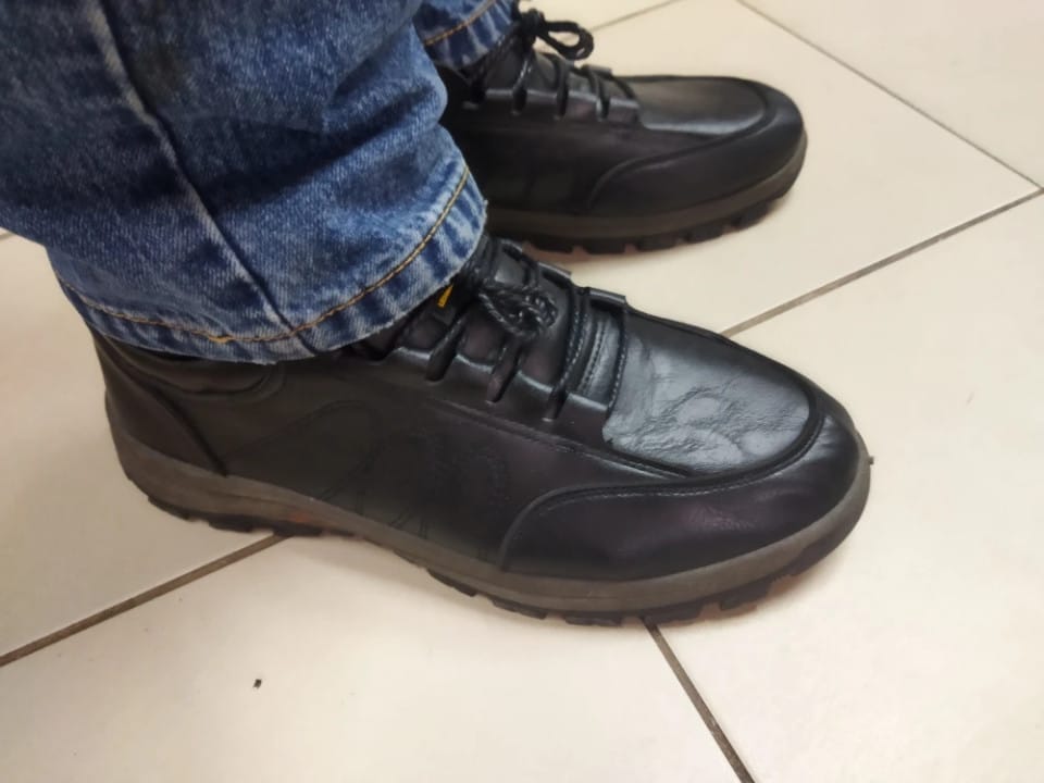 Customer photo review of Baskets Décontractées Confortables