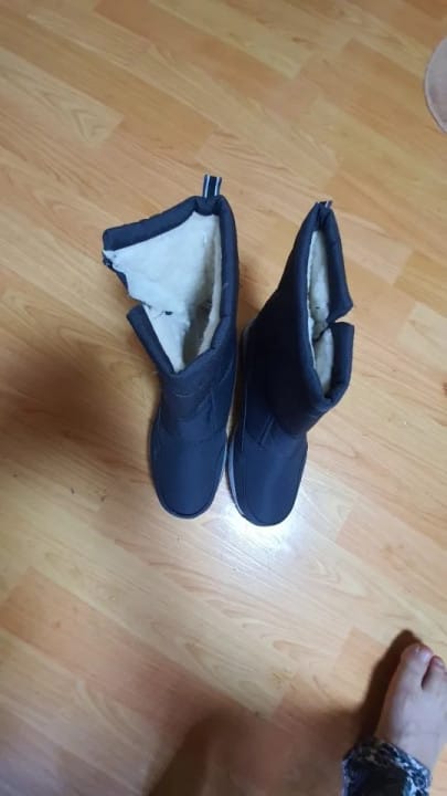 Customer photo review of Bottes d’Hiver Imperméables & Chaudes