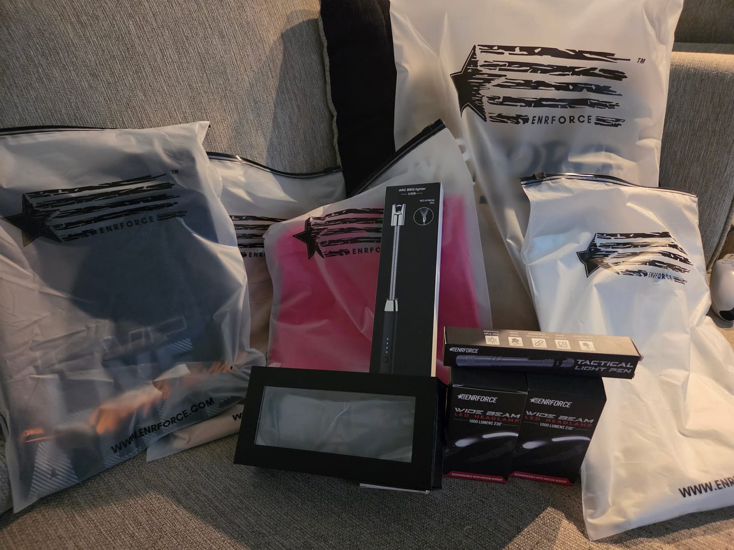 Customer photo review of Mystery Loaded Backpack