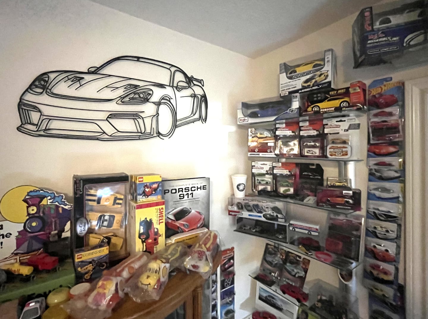 Customer photo review of Your Custom Car Silhouette Metal Wall Art Service