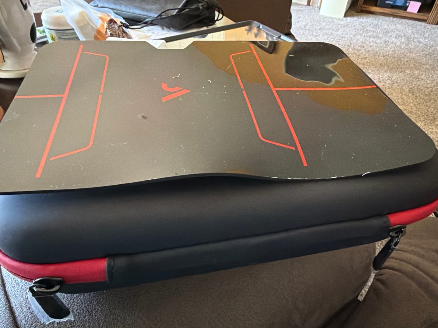 Customer photo review of (Refurbished) Swing Caddie SC4 PRO Golf Launch Monitor + Simulator With Alignment Stand