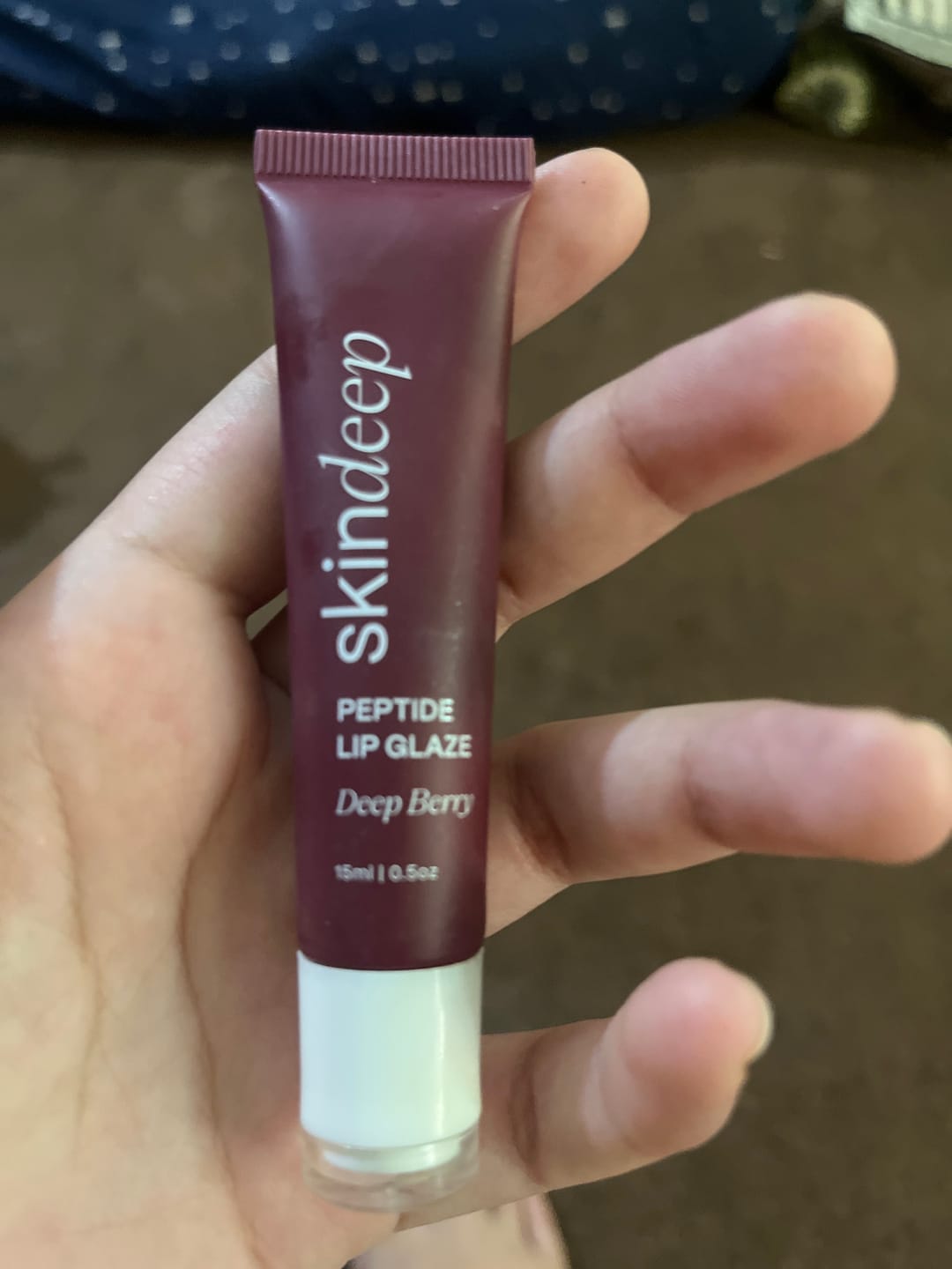 Customer photo review of Peptide Lip Glaze